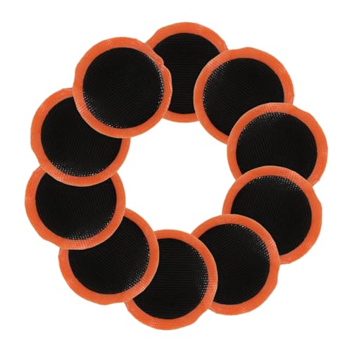 GRIRIW 48Pcs Inner Tube Patch Kit Durable Tire Repair Patches for Bikes Motorcycles Electric Vehicles Easy to Apply Adhesive Patches for Quick Tire Repairs