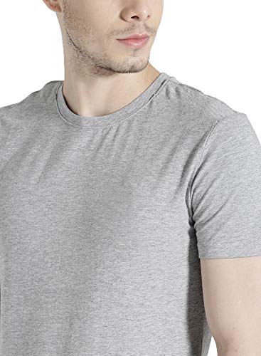Image of ADRO Men's Cotton Solid Regular Fit T-Shirt