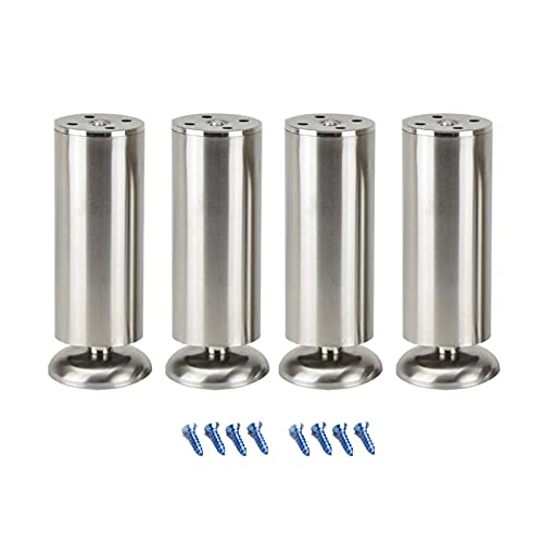 Patas de metal para muebles ajustables con tornillos de montaje 2