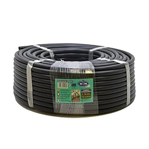 S&M S&M 010064 irrigatiebuis, 16 mm x 100 m, zwart