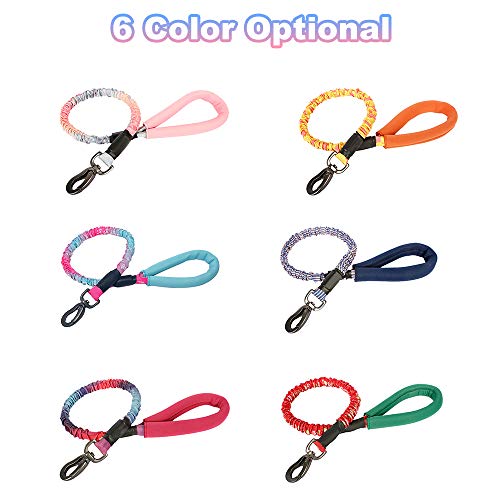 Nishore Trela de cão Trela de treinamento de cão com alça acolchoada confortável para cães médios gr