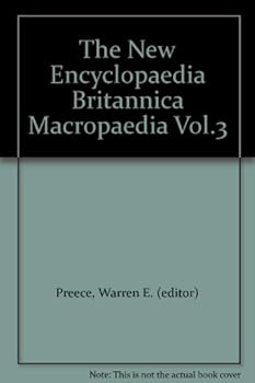 Hardcover New Encyclopaedia Britannica Macropaedia Vol.3 Book