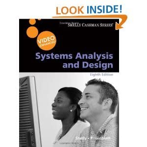 Systems Analysis and Design, Video Enhanced (Shelly Cashman) 8th (Eighth) Edition book cover