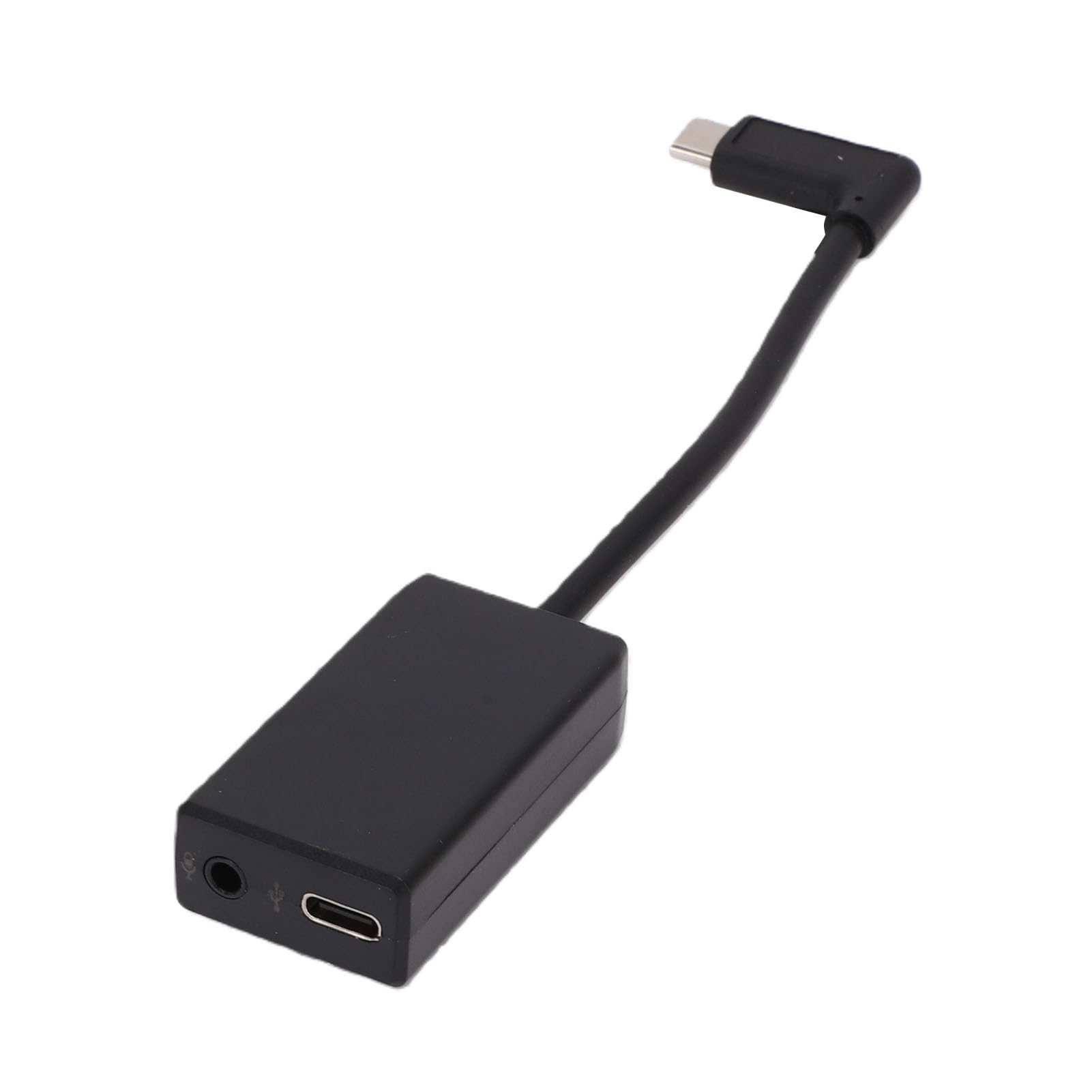 Tangxi Adattatore per Microfono da 3,5 Mm per Action Camera 13/12/11/10/9/8/7/6/5, Cavo Adattatore per Microfono Esterno da Tipo C a 3, Mm per Accessorio Action Camera