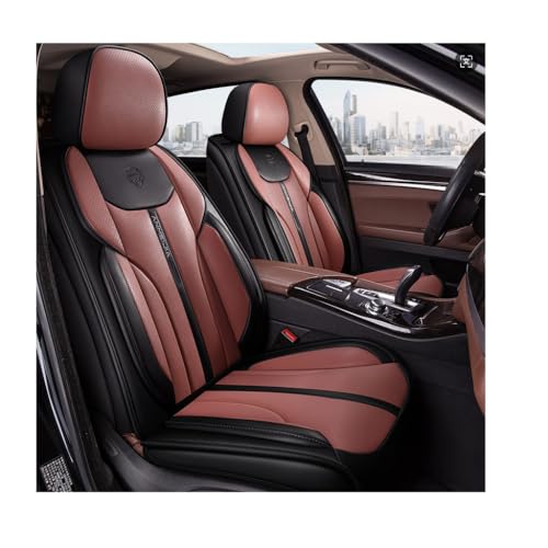 Housses de siège auto universelles Dodge Challenger Avenger anti-tache noir et rose