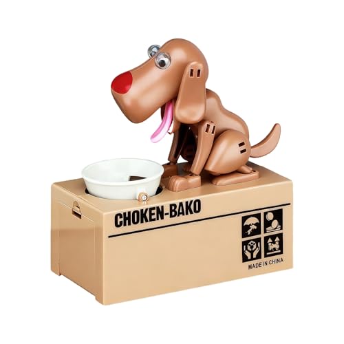 Hungry Dog - Tirelire en forme de chien - Pour filles, garçons et enfants - Cadeau d'anniversaire pour enfants (classique)
