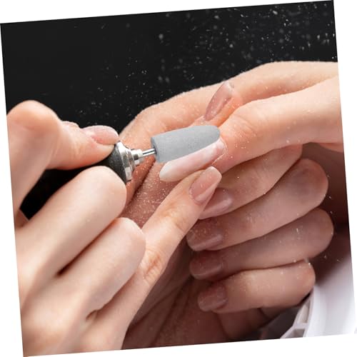 Kit 3pcs de pulidores de silicona para manicura eléctrica miniatura 7