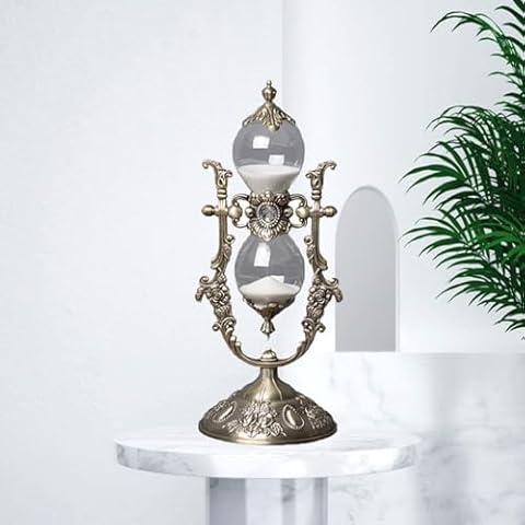 NIUASH Vintage 30 Minute Hourglass Timer Cover