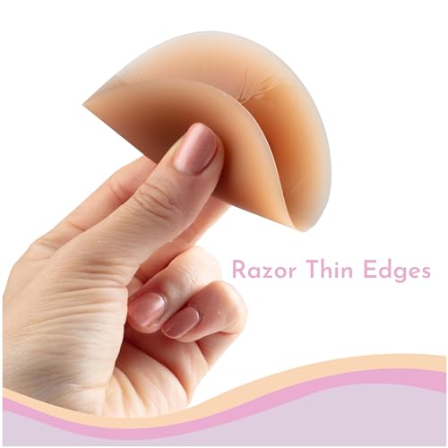 Image of Boob-eez Hypoallergenic Adhesive Nipple Covers (8 cm) Sweat Proof 100% Silicone, Non-Toxic, Reusable & Washable