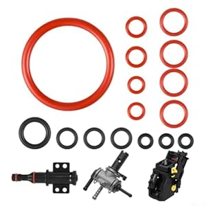 O Ring Pakking Kit voor SAECO Spidem Volautomatische Koffiemachines voor Stoomklep en Inlaat Outlet Nozzle Functie (10 STKS)