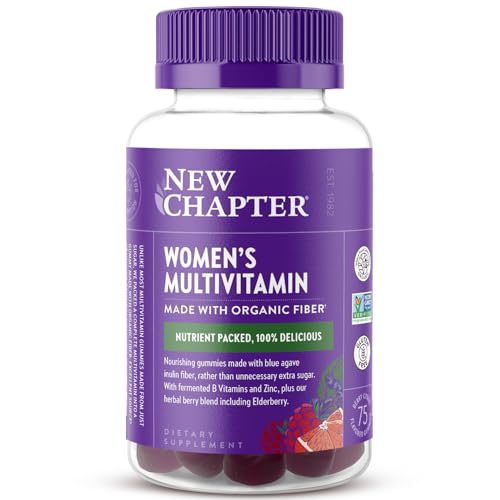 New Chapter Women's Multivitamin Gummies, Berry-Citrus, 75 Count - image 1