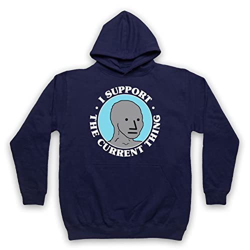 Sweat a capuche adulte I Support The Current Thing parfait pour vos sorties urbaines