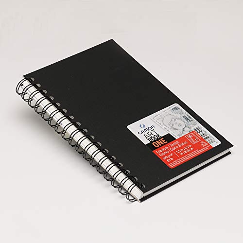 Sketchbook Espiral A5+ 100g/m², Canson, ArTBook One, 80 Folhas