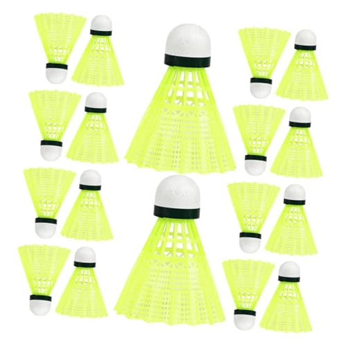 Gogogmee Training Badminton Balls 24 Pack High Speed Shuttlecocks Plastic Badminton Birds for Play