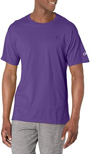 Champion mens Classic Jersey Tee Shirt, Purple Pr, X-Large US