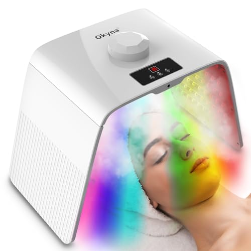 Okyna 7 in 1 Colourful LED Light Device with Spray Type for Face Professional Photon SPA Beauty Salon Beauty Equipment