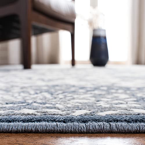 Safavieh Noble Collection Runner Rug - 2'2" X 8', Light Blue & Ivory, Distressed Viscose Design, Ideal For High Traffic Areas In Living Room, Bedroom (Nbl659-7680) #TOP3
