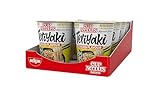 Nissin Cup Noodles – Chicken Teriyaki, 8er Pack, Soup Style Instant-Nudeln japanischer Art, mit Hühnerfleisch-Geschmack und Gemüse, schnell im Becher zubereitet, asiatisches Essen (8 x 67 g)