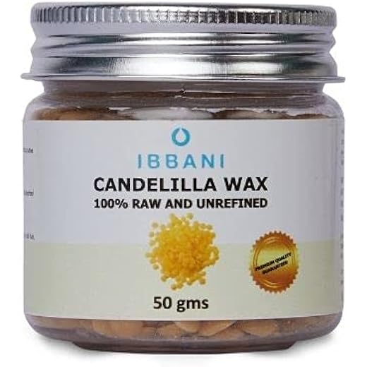 IBBANI Candelilla Wax 50g - Pure & Raw