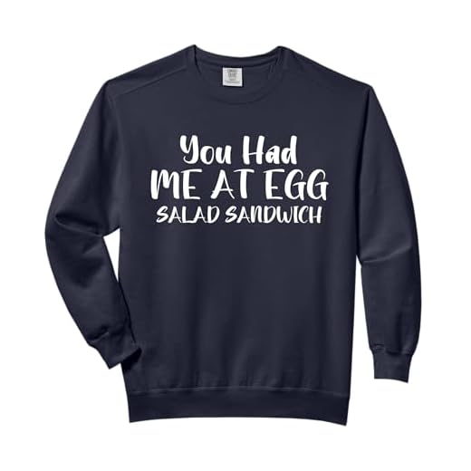 Funny Egg Salad Sandwich Sweatshirt