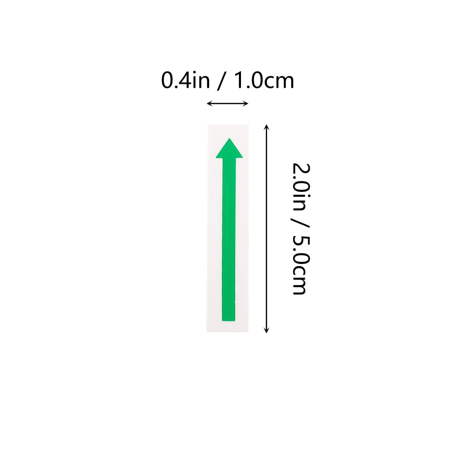 SEWACC Arrow One-Way Indicator Sticker Arrow Warning Label Decal for Warehouse Office