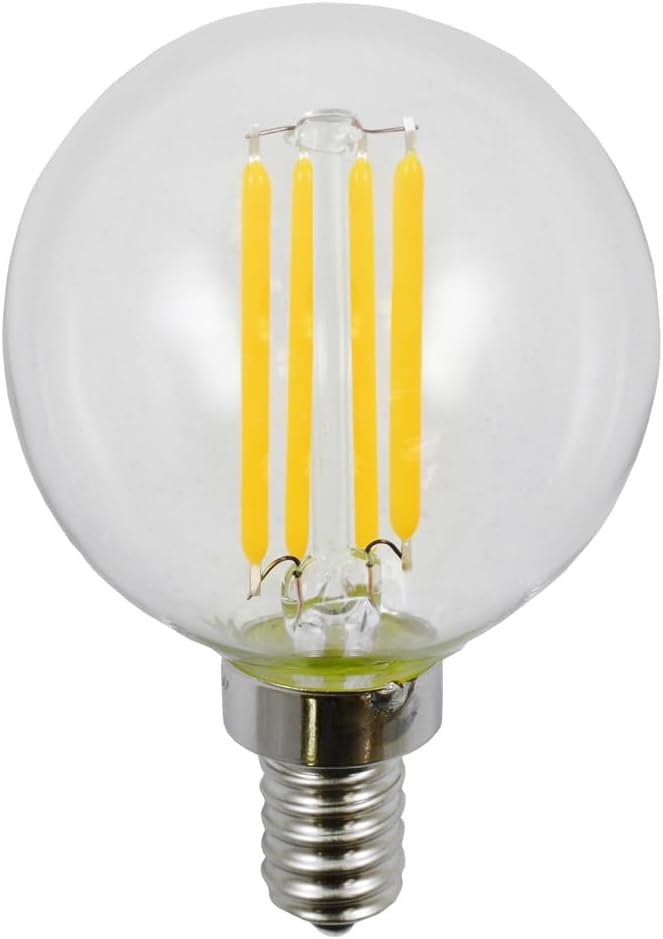 Norman Lamps LED-FG16E12-4W24 E12-Base 2400K - Volts: 120V, Watts: 4W, Type: LED G16.5