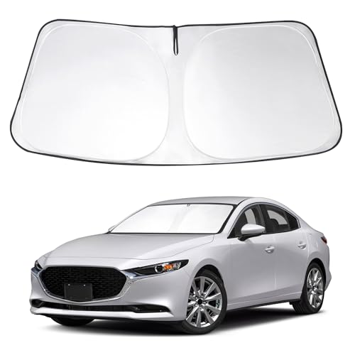 Image of Windshield Sun Shade Sunshade for 2019-2024 2025 2026 Mazda 3