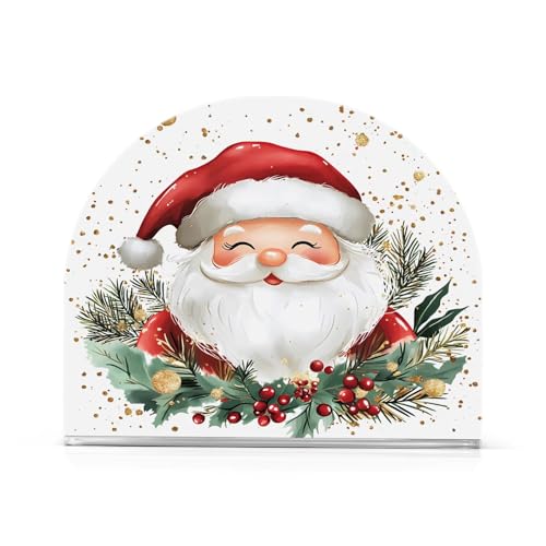 Serviettenhalter Weihnachtsmann 29 Niedlicher Weihnachtsmann-Serviettenhalter für Tisch, Küche,...