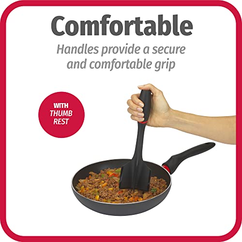 GoodCook Touch Meat Chopper with Non-slip Comfort Grip Handle, Black - Thumbnail 5