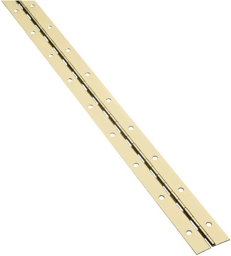 Stanley National Hardware SC311 1-1/2 X 72 Continuous Hinges in Brass by Stanley Hardware