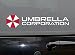 2 X UMBRELLA CORPORATION no.2 Resident Logo AUFKLEBER 12cm Kralle Claw Auto Tuning Styling Motorrad