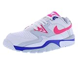 Nike Air Cross Trainer 3 Low Men's Shoes (FN6887-100, White/Racer Blue/Flat Silver/Hyper Pink) Size 9