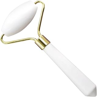 FRCOLOR Natural Rodillo de Jade Blanco Herram...