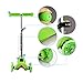 Hikole Scooters for Kids & Toddlers, 3 Wheels Mini Height-Adjustable Kick Scooter with 3 LED Light Up Wheels, Good Gifts for Children Boys Girls 4 to 8 Years Old