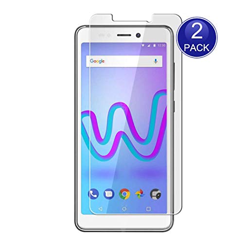 X-Dision [2-Pack Protecteur d'écran pour Wiko Jerry 3, 0.26mm HD Protection, 9H Verre trempé Protector, Anti-Rayures (Note: Pas complètement Couvert)