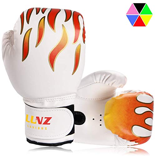 子供用 ボクシング グローブ LangRay パンチンググローブ トレーニング 親子 トレーニング 特訓 通気性 格闘技 空手 キッズ PUレザー