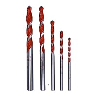 Alpen Hartmetall Mehrzweckbohrersatz Profi Multicut PM 5 mit Kunststoffkassette (5-tlg., Ø 4,0 - 10,0mm) 0000100705100 – Ansicht 3