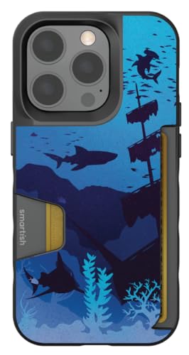 Smartish - Ship Happens - iPhone 14 Pro Wallet Case - Wallet Slayer Vol 1 [Slim + Protective] Credit Card Holder - Fits iPhone 14 Pro