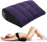 Sex Lendenkissen Sex Kissen, Aufblasbares Sex Positions Kissen für Sexstellungen mit Dreieck-Form für Sexstellungen, Keilkissen Sex Ramp Möbel für Paar tiefe Position Unterstützung Erotic Ramp