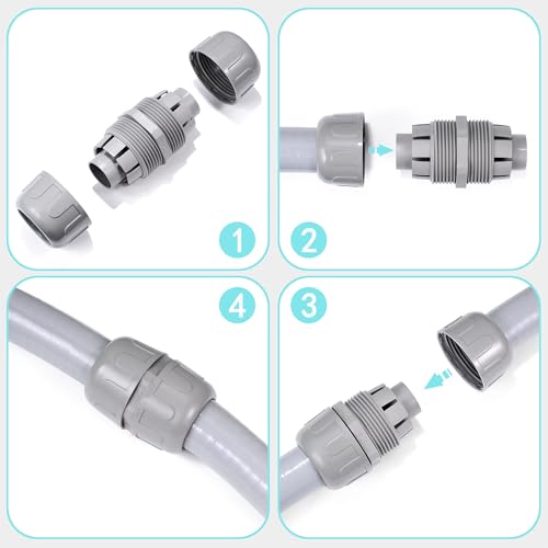 (2 Pcs) NPT 1 Double Conduit Liquid-Tight Connector Straight by Aandxmok - Used condition - Image 5