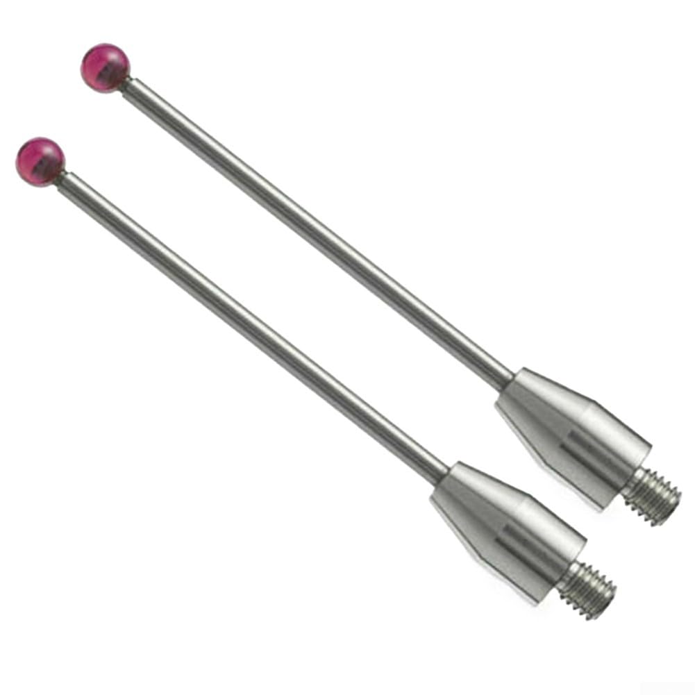 CMM Lot de 2 stylets avec boule de 2 mm de diamètre et 50 mm de longueur conçus pour systèmes de métrologie compatibles A-5003-4797