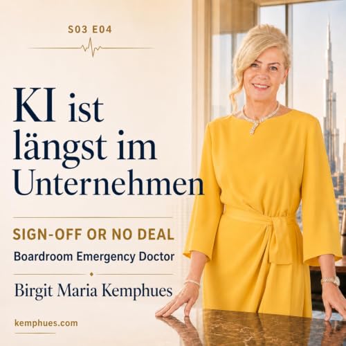 KI ist l&auml;ngst im Unternehmen. Nur der Beirat wei&szlig; es noch nicht - S03 E04