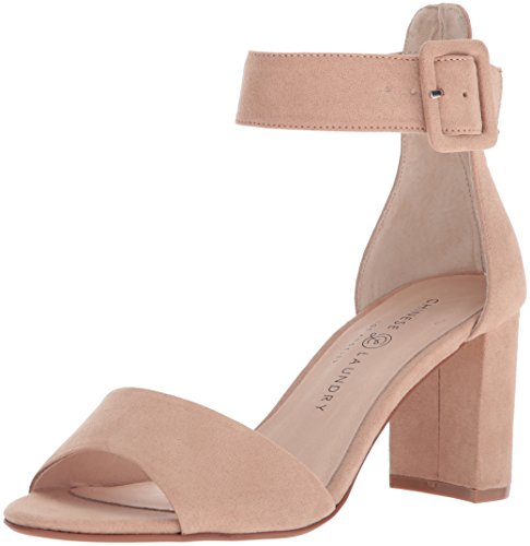 Chinese Laundry Women's Rumor Heeled Sandal, Dark Nude Suede, 7.5 M Us #TOP13