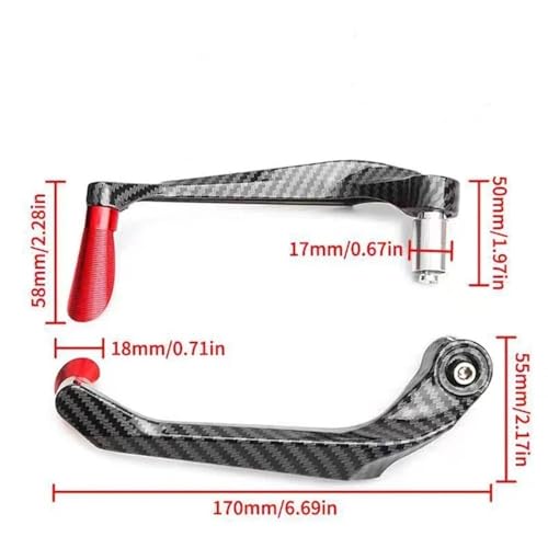 Garde main moto pour RS125 de 1996 à 2005 - Protège-mains de levier - 3