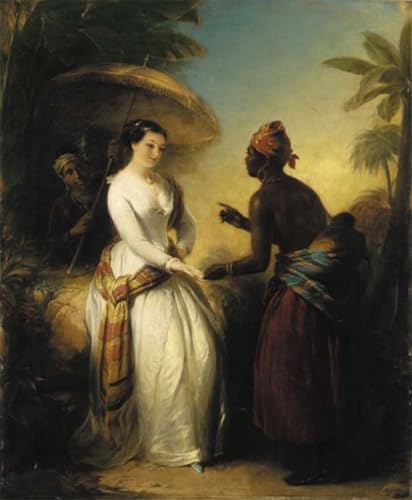 Peinture sur toile Daniel Maclise de qualité premium 60x90cm style artistique