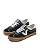 Vans Unisex Sport Low Shoe | '90s Retro Inspired Low-Top Fashion Sneakers for Men & Women, Black/Gum, 4.5/6