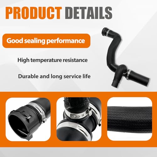 68297843AC Radiator Coolant Upper Inlet Hose Fit for Jeep Compass 2017-2022 2.4L by LSDZWORK - Image 5