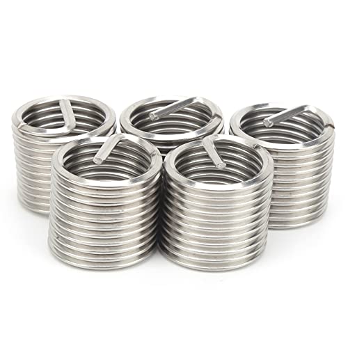 5Pcs Wire Thread Insert Set Wire Thread Sleeve Inch Inserts Kits