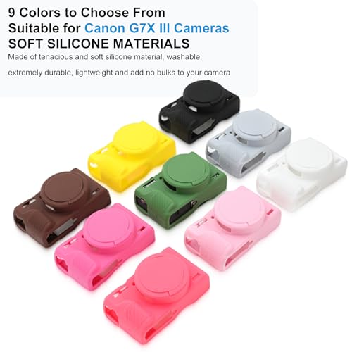Funda Silicona para Canon PowerShot G7 X Mark III miniatura 7