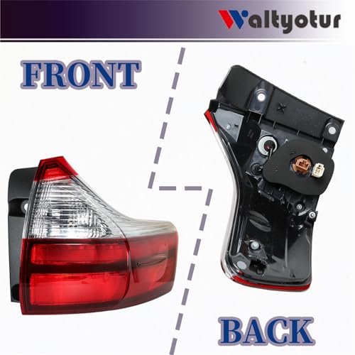 waltyotur Right Side Outer Taillight Replacement for Sienna 2015 2016 2017 2018 2019 2020 Replacement for 8155008050 by waltyotur - Image 4